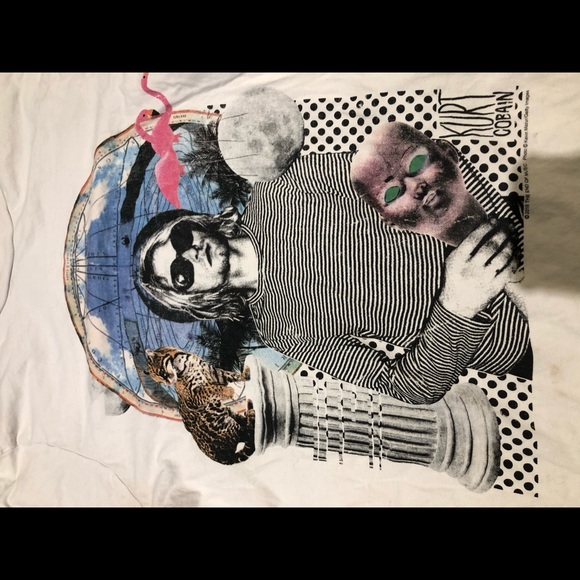Kurt Kobain Nirvana Band t shirt men’s medium - Picture 2 of 2